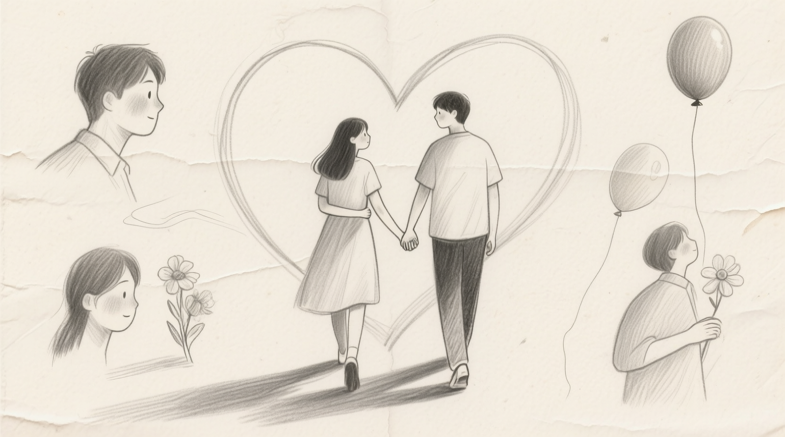 couple drawing ideas