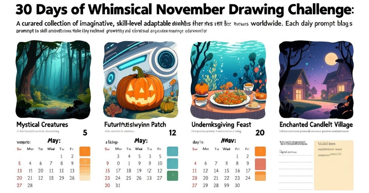 november drawing challenge