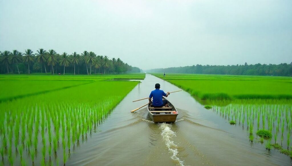 Alleppey in July