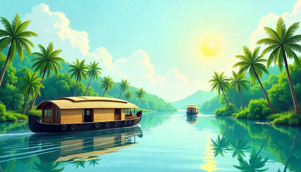 Alleppey in July