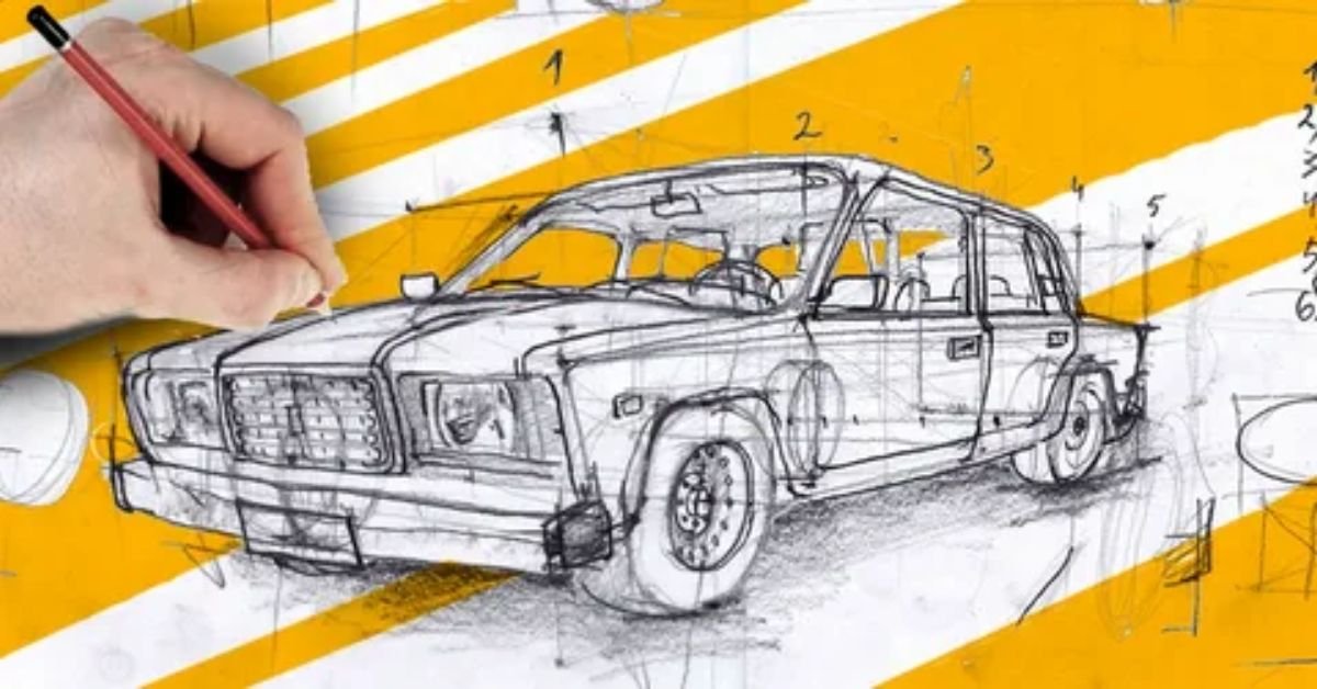 car drawing ideas