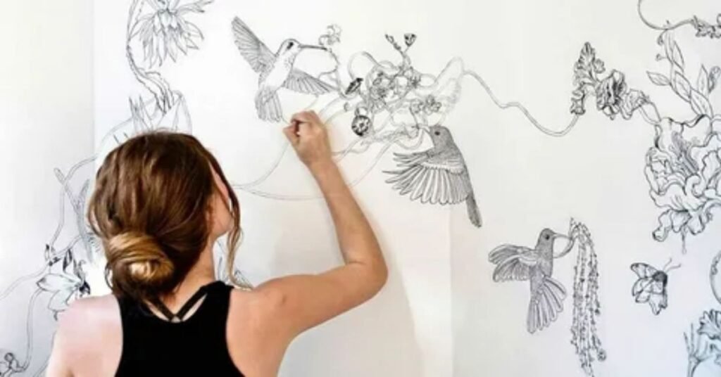 self portrait drawing ideas