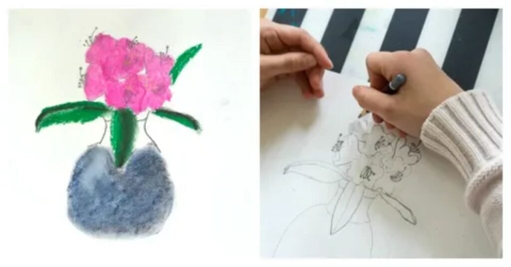 spring drawing ideas